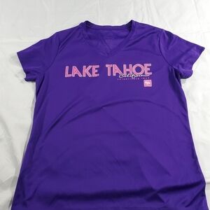 Lake Tahoe XL Purple Athletic Shirt